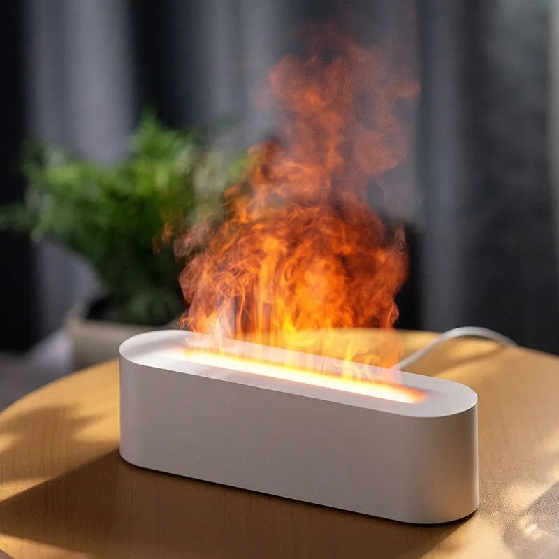 Flame Aroma Diffuser White